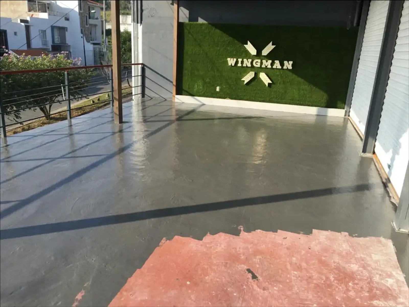Restaurantes Wingman — Terraza